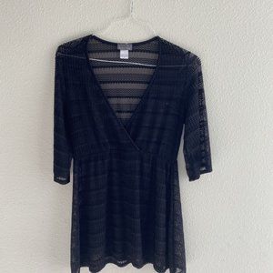 Jordan Taylor sheer tunic cover-up